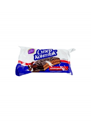 Печенье-сэндвич Супер-Контик шоколадный вкус 100г