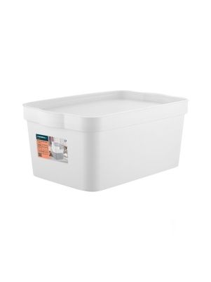 Ящик для хранения Keeplex Trendy 7,5 л 32х21,1х14,1см белый