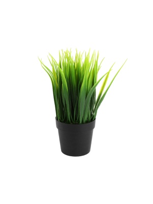 Цветок декоративный в горшке "Grass", 20 см