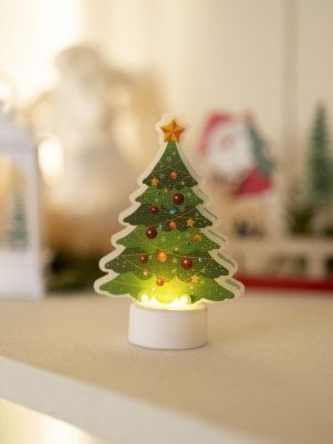 Фигурка декоративная с LED подсветкой "Новогоднее настроение"