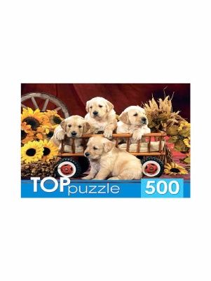 TOPpuzzle. ПАЗЛЫ 500 элементов в асссортименте. ФМ 10шт.
