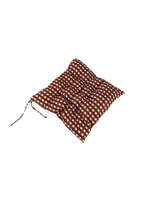 Подушка на стул с завязками "Мягкая", 39*39 см