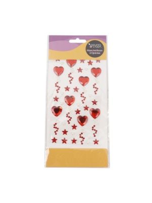 Наклейки-стразы декоративные, 15*9,5 cм (PK450)