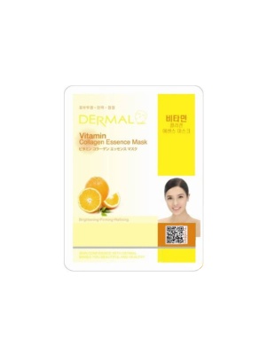 Маска для лица с витаминами и коллаген, Vitamin Collagen Essence Mask 23 гр