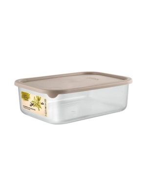 Контейнер для продуктов Sugar&Spice Vanilla прямоугольный 1л с гибкой крышкой латте