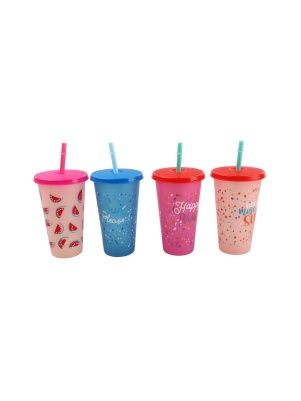 Стакан меняющий цвет "Summer cup", 650 мл (PK989)