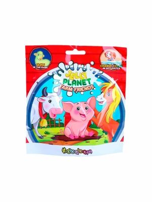 Фигурка-тянучка Jelly Planet «ВЕСЕЛАЯ ФЕРМА», в ассорт.,  JELLY1