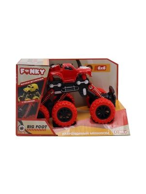 Инерционная машинка "Внедорожник" 6х6 Funky Toys, в ассортименте