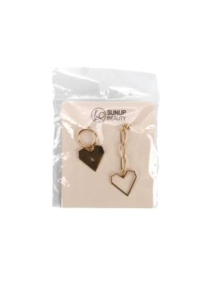 Серьги "Сердца", 6*3,9 см (K231026210)