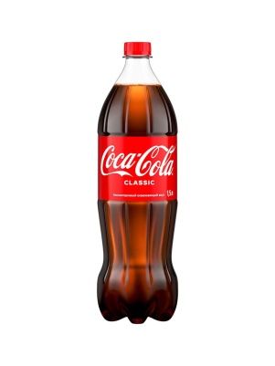 Напиток безалкогольный газированный "Кока-Кола"1,5л