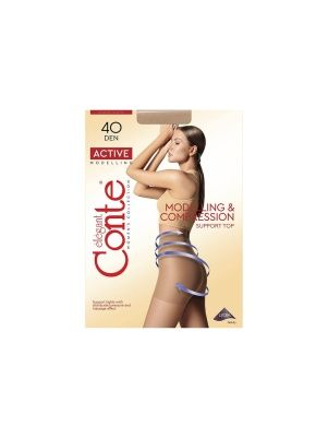 Колготки женские CONTE ELEGANT ACTIVE 40, р.3, bronz
