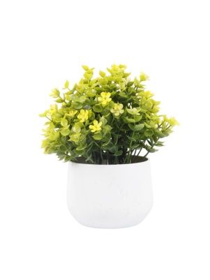 Цветок искуcственный в горшке, 10*16 см