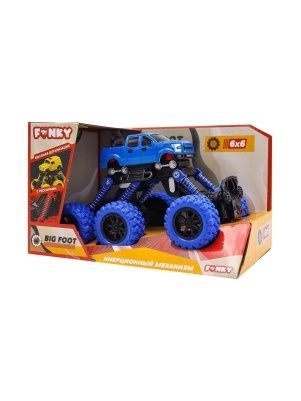 Инерционная машинка "Внедорожник" 6х6 Funky Toys, в ассортименте