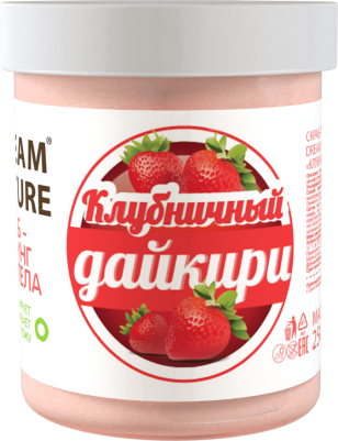 Скраб-пилинг для тела Dream Nature "Клубничный дайкири",250гр