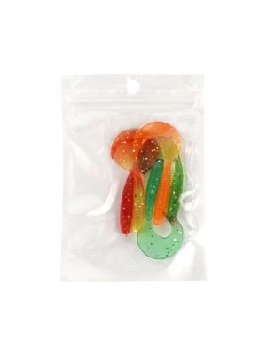 Приманка мягкая, 5 шт, 6,5 см, 2-2,5 г, силикон, в ас-те
