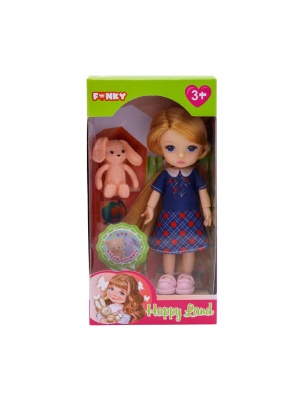 Кукла "Funky Toys" Модная, 14см, на шарнирах с 13-ю суставами, с аксессуарами, коробка, в асс-те