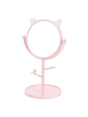 Зеркало-подставка настольное "Kitty", 31*18 см, микс цвета