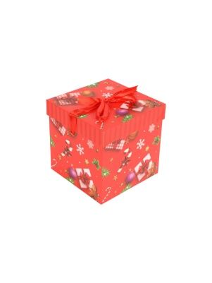 Коробка подарочная "Подарок внутри", 15*15*15 см