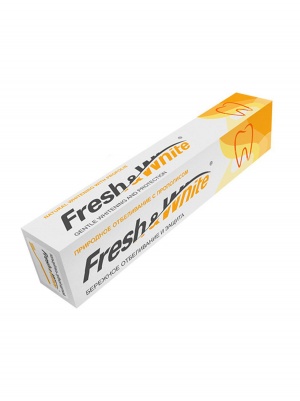 Зубная паста FRESH&WHITE"Природное отбеливание с прополисом" 135.арт.А103-303