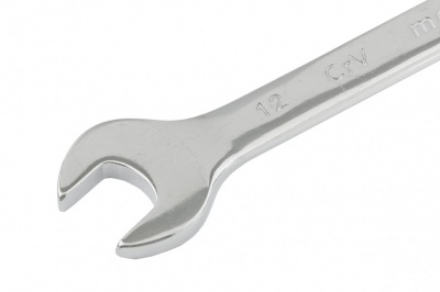 Ключ комбинированный, 12 мм, CrV, полированный хром// Matrix (страна ввоза - РФ)