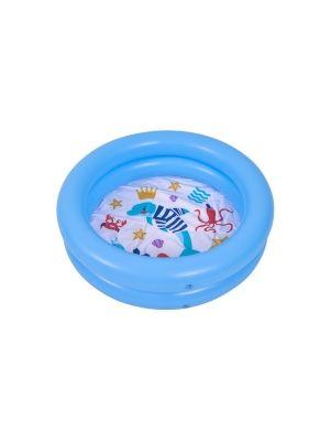 Бассейн надувной "Play Market" Голубой, ПВХ, 76*20см