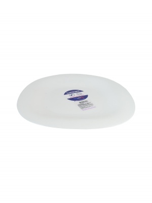 Тарелка мелкая стеклокерамическая "Carine White" 26 см