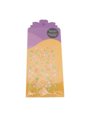 Наклейки-стразы декоративные, 16*10 cм (PK445)