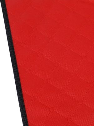 Сумка хозяйственная без молнии, 30*45*12 см, красная (DX-568)