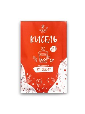 "Кисель со вкусом и ароматом клюквы" 20 гр.