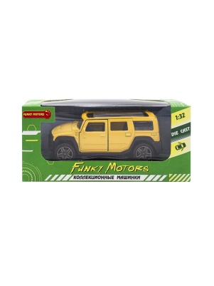 Машинка инерционная "Funky Toys" DIE-CAST, 1:32, металл, открыв.двери, в коробке, в асс-те