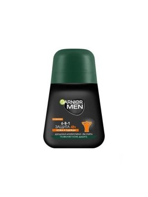 Дезодорант-антиперспирант роликовый для тела Garnier Men 50мл 6-в-1 Защита 48ч