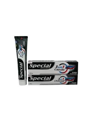 SPECIAL CHARCOAL 3 in 1 зубная паста 3 в 1 с углем 100 г.