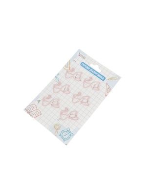 Скрепки декоративные "Котик" 6шт, 3*2,5см