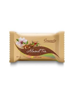 Мыло туалетное твердое "Миндальный чай", Toilet soap "Almond tea", 90 гр