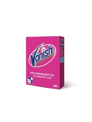 VANISH Пятновыводитель для тканей порошкообразный 500 гр