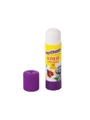 Клей-карандаш "ЮНЛАНДИЯ" Юнландик и Божья коровка, 15г, улучшенный