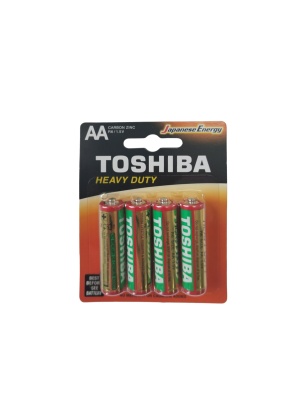 Элемент питания TOSHIBA R-06 AA BP-4 Heavy Duty, 4 шт