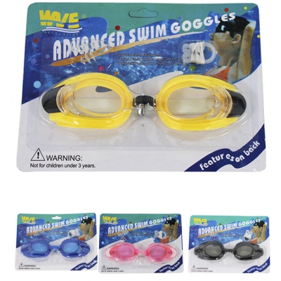 Набор для плавания: очки, заглушки для ушей, зажим для носа, микс цвета Арт.DX-680