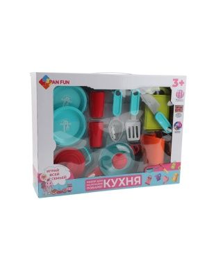 Игрушка из полимерных материалов Набор "Кухня 3" PAN FUN (Артикул PD0236)