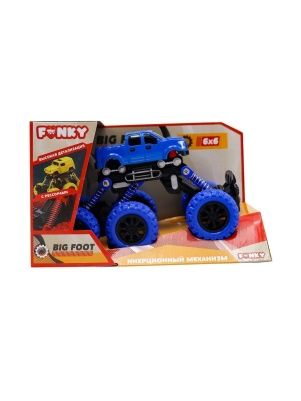 Инерционная машинка "Внедорожник" 6х6 Funky Toys, в ассортименте