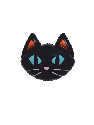 Шар воздушный "Черная кошка", 62*65 см