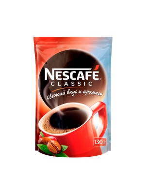 Кофе Нескафе Классик пакет 130г
