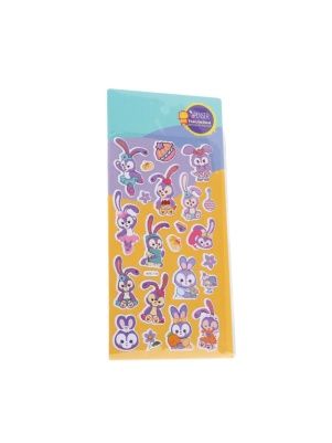 Наклейки декоративные пластиковые, 9,4*18 cм, микс (K2431204-3)