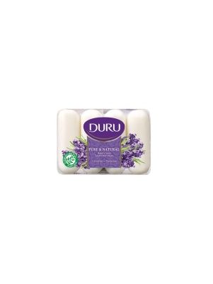 Мыло туалетное Duru Pure and Natural 4x85г Лаванда