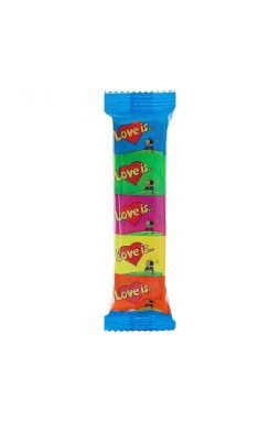 Жевательная резинка ассорти вкусов "Love is...", 5 шт, 21г.
