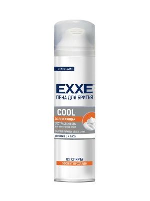 Пена для бритья EXXE COOL (освежающая) 200 мл