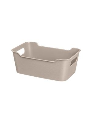 Корзинка универсальная "Mango" 4,1л. 290х180х105мм (светло-серый)
