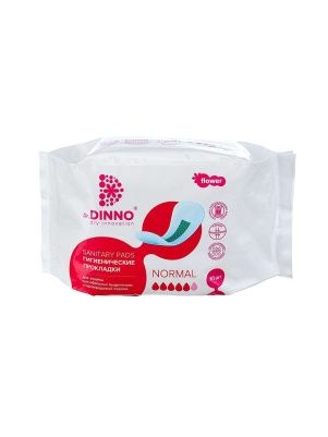 Прокладки гигиенические Dr. Dinno Flower 230 мм 10 шт