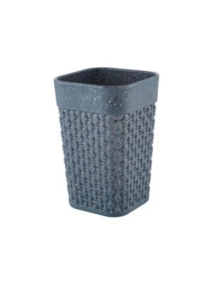 Стакан для ванной комнаты Plast Team Stone темный камень
