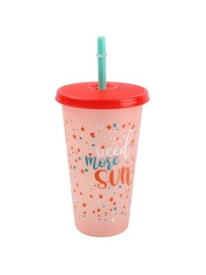 Стакан меняющий цвет "Summer cup", 650 мл (PK989)